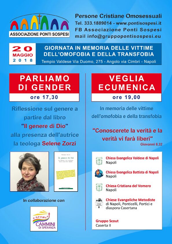 Giornata in memoria delle vittime dell'omofobia